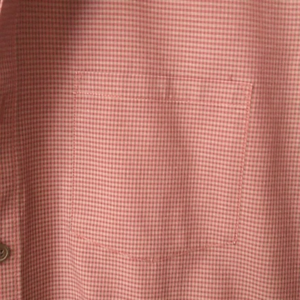 DKNY Slim Fit Dress Shirt, Burgundy, 15-1/2 / 34-35 - Picture 3 of 7